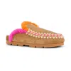 Mou Winter Bio Overstitching Shoes In Cognac In Green