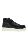Mou Woman Ankle Boots Black Size 8 Leather
