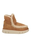 Mou Eskimo Camel Sneakers In Beige
