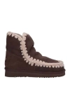 Mou Eskimo 18 Bounce Ankle Boots In Brown