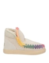 Mou Zapatillas - Eskimo Bold Rainbow In Grey