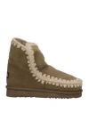 Mou Eskimo 18 Ankle Boots In Green