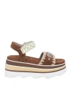 Mou Eva Wedge In Brown