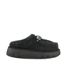 Mou Bounce Clog Metal Logo In Black