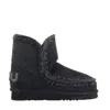 Mou Women's Boots  - Eskimo 18 Glitter Logo - Black