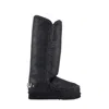 MOU WOMEN'S BOOTS MOU - ESKIMO 40 RHINESTONES LOGO - BLACK
