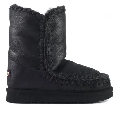 Mou Black 24 Boots In Multi