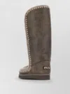 Mou Wool Knee-high Boots In Gray