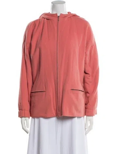Pre-owned Mouche Virgin Wool Jacket In Pink