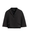 Mouche Woman Blazer Black Size 6 Polyester, Elastane