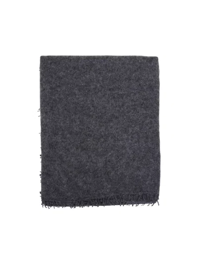 Mouleta Cashmere Scarf With Textured Finish