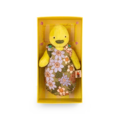 Moulin Roty Kids'  Baby Rita The Duck In Yellow