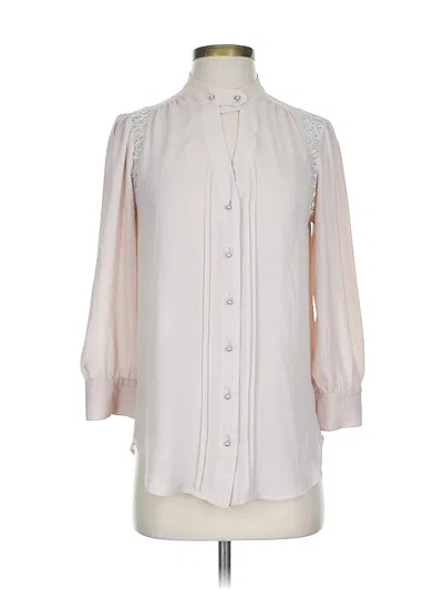 Pre-owned Moulinette Soeurs 3/4 Sleeve Blouse In White