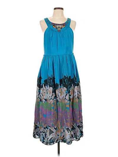 Pre-owned Moulinette Soeurs Casual Dress In Blue