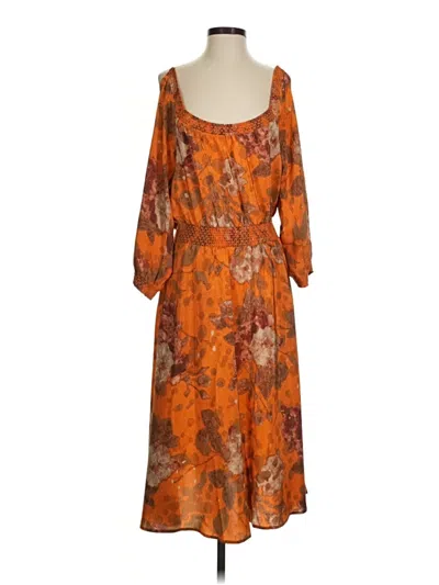 Pre-owned Moulinette Soeurs Casual Dress In Orange