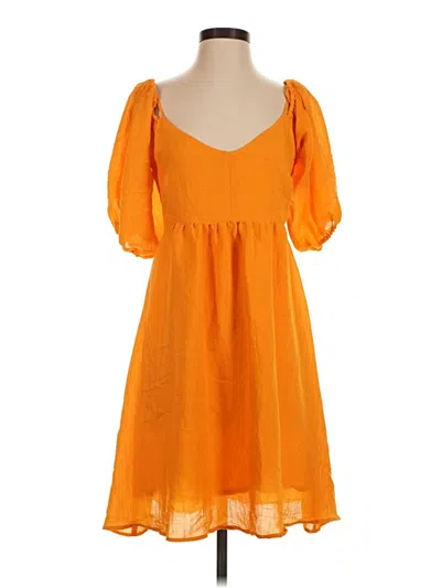 Pre-owned Moulinette Soeurs Casual Dress In Orange