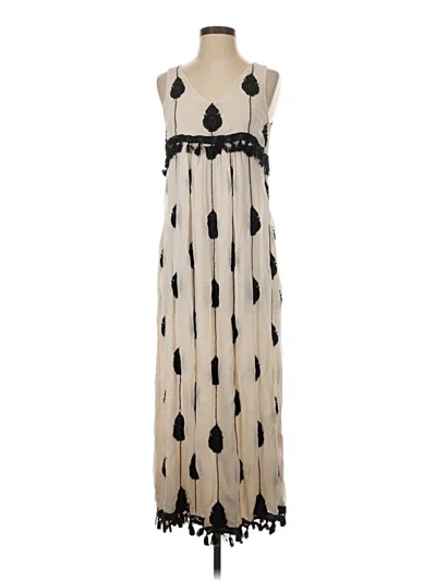 Pre-owned Moulinette Soeurs Casual Dress In White