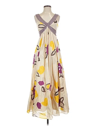 Pre-owned Moulinette Soeurs Casual Dress In Yellow