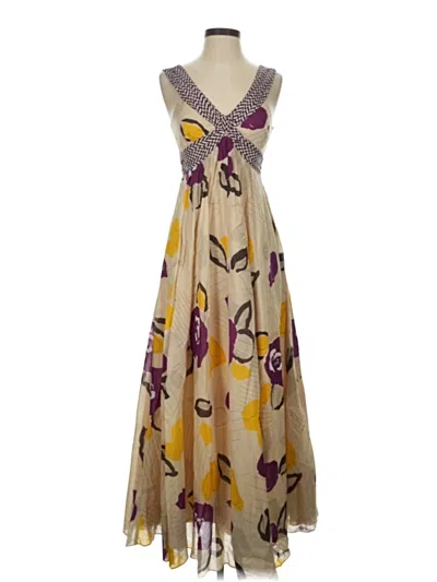 Pre-owned Moulinette Soeurs Casual Dress In Yellow