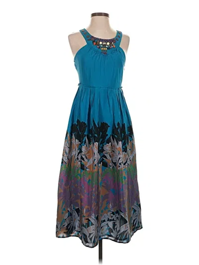 Pre-owned Moulinette Soeurs Cocktail Dress In Blue