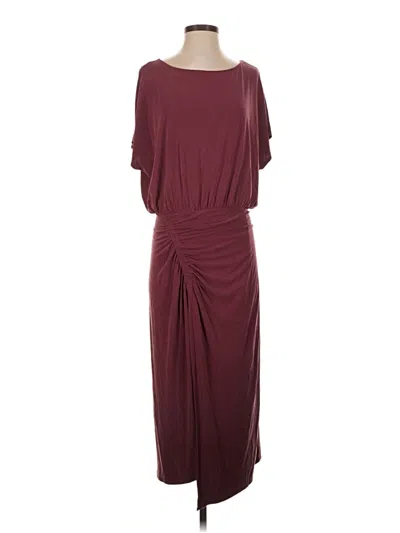 Pre-owned Moulinette Soeurs Cocktail Dress In Burgundy