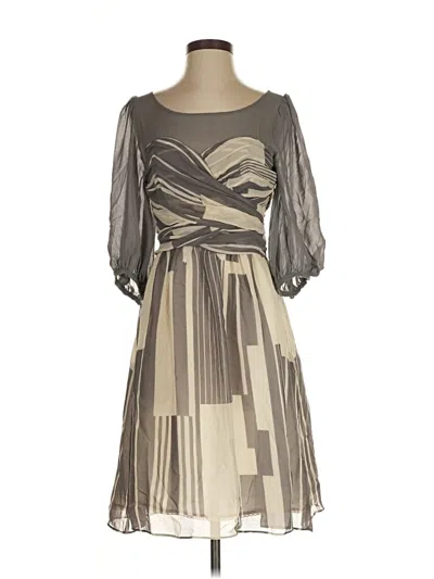 Pre-owned Moulinette Soeurs Cocktail Dress In Gray