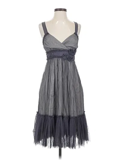 Pre-owned Moulinette Soeurs Cocktail Dress In Gray