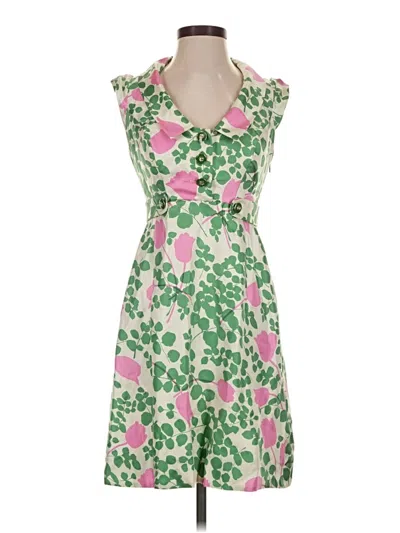 Pre-owned Moulinette Soeurs Cocktail Dress In Green