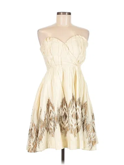 Pre-owned Moulinette Soeurs Cocktail Dress In Ivory