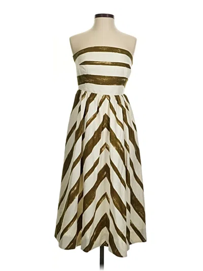 Pre-owned Moulinette Soeurs Cocktail Dress In Ivory