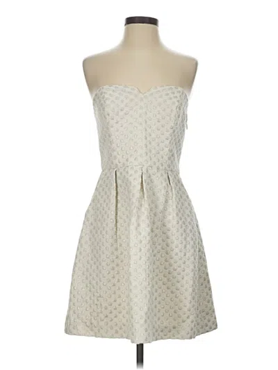 Pre-owned Moulinette Soeurs Cocktail Dress In Ivory