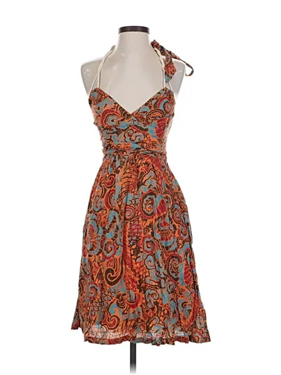 Pre-owned Moulinette Soeurs Cocktail Dress In Orange