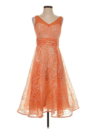 Pre-owned Moulinette Soeurs Cocktail Dress In Orange