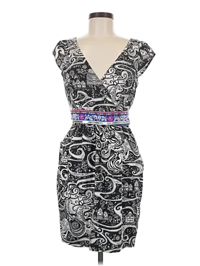 Pre-owned Moulinette Soeurs Cocktail Dress In Silver