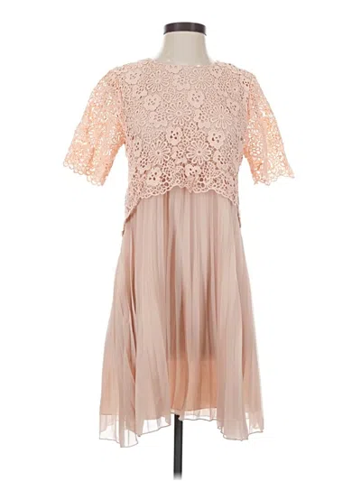 Pre-owned Moulinette Soeurs Cocktail Dress In Tan