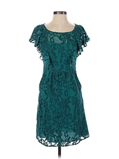 Pre-owned Moulinette Soeurs Cocktail Dress In Teal