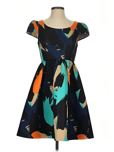 Pre-owned Moulinette Soeurs Cocktail Dress In Teal