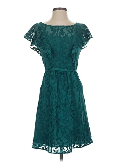 Pre-owned Moulinette Soeurs Cocktail Dress In Teal