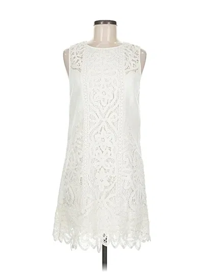 Pre-owned Moulinette Soeurs Cocktail Dress In White
