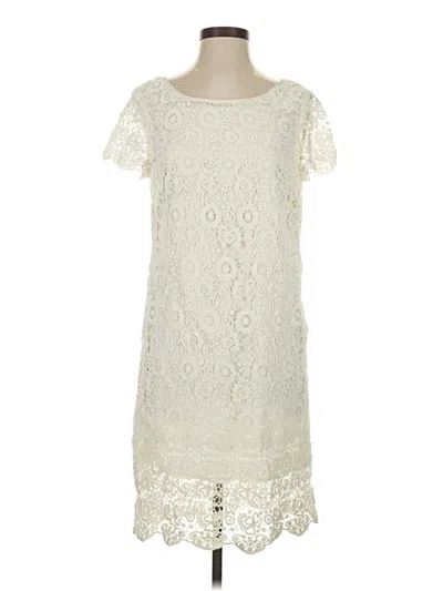 Pre-owned Moulinette Soeurs Cocktail Dress In White
