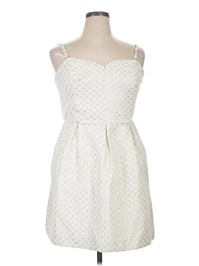 Pre-owned Moulinette Soeurs Cocktail Dress In White