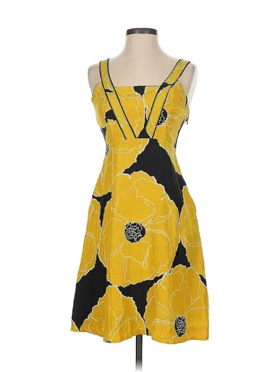 Pre-owned Moulinette Soeurs Cocktail Dress In Yellow