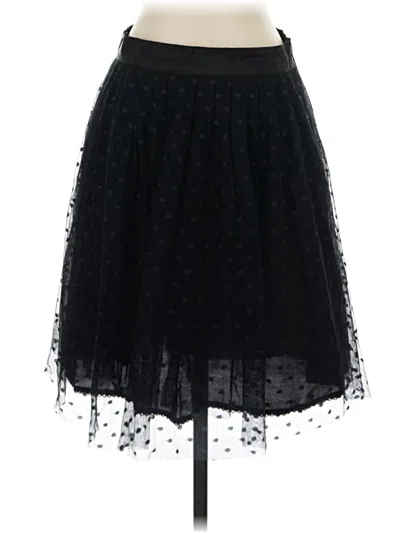 Pre-owned Moulinette Soeurs Formal Skirt In Black