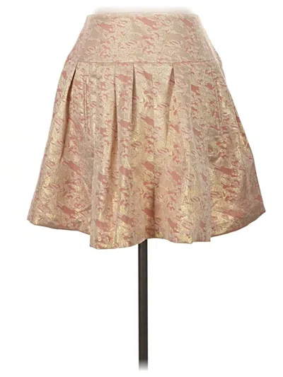 Pre-owned Moulinette Soeurs Formal Skirt In Gold