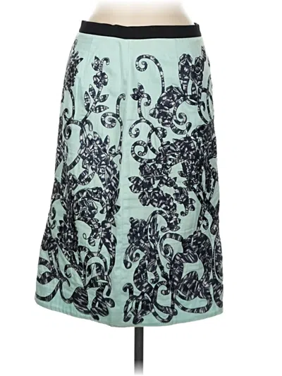 Pre-owned Moulinette Soeurs Formal Skirt In Teal
