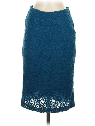 Pre-owned Moulinette Soeurs Formal Skirt In Teal