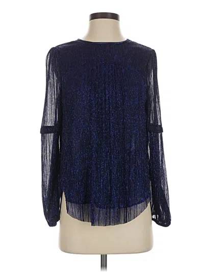 Pre-owned Moulinette Soeurs Long Sleeve Blouse In Blue