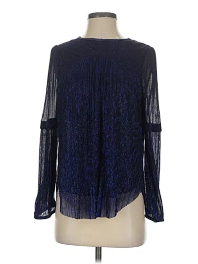 Pre-owned Moulinette Soeurs Long Sleeve T-shirt In Blue