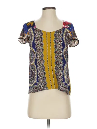 Pre-owned Moulinette Soeurs Short Sleeve T-shirt In Blue