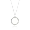 Mounir London Women's Silver Hoop Pendant In Silver